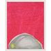 Joss & Main Bassel Series 2 By Andrea Stokes - Framed Wall Art Paper in Gray/Green/Pink | 20 W x 1.25 D in | Wayfair