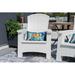 Suncast Resin Adirondack Chair w/ Storage in White | 38.5 H x 30 W x 32.5 D in | Wayfair BMAC1000WD