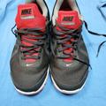 Nike Shoes | Nike Mens Revolution 2 Running Shoes Black Red Lace Up Low Top Sz 13d | Color: Black/Red | Size: 13