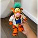 Disney Toys | Disney Mouseketoys Tigger Mad Scientist 9” Mini Bean Bag Plush Toy | Color: Orange | Size: Osg