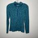 Columbia Tops | Columbia Sportswear Blue Heathered Athletic Shirt Small 1/4 Zip Activewear | Color: Blue/Green | Size: S