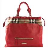 Burberry Bags | Like New Burberry Soft Leather ‘Big Crush’ Tote!! Original Tags And Dust Bag! | Color: Red | Size: Os