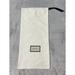 Gucci Bags | Gucci Satin Dust Cover Bag Storage Drawstring (8.5”X 17.5”) Excellent Condition | Color: Cream | Size: Os