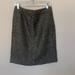 J. Crew Skirts | J. Crew Pencil Skirt, Size 4, Wool Texture With Gold Shimmer Thread Detail | Color: Gold | Size: 4