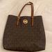 Michael Kors Bags | Michael Kors Jet Set Travel Large North South Pvc Tote - 35h5gtvt3b | Color: Brown | Size: Os