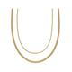 Skagen Necklace for Women Merete, L: 457mm Gold Stainless Steel Necklace, SKJ1600710