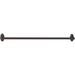 Alno Inc Classic Traditional Wall Mounted Towel Bar Metal in Brown | 3.0625 H x 3 D in | Wayfair A8020-30-BRZ