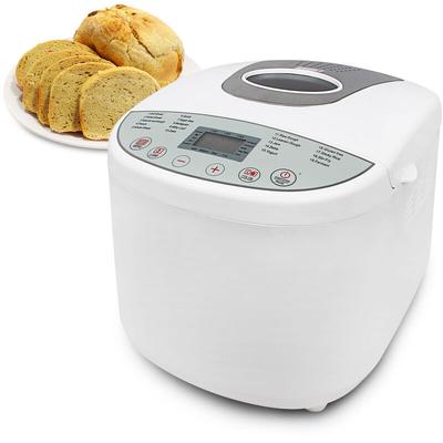 Todeco - Brotmaschine, Brotbackautomat, Weiß, Material: Kunststoff, Standard/Zertifizierung: lfgb Image