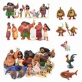 Figurines d'action de dessin animé pour enfants princesse Moana légende Vaiana chef Maui Tui