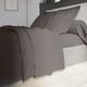 Drap plat Percale Granit 240x310 cm