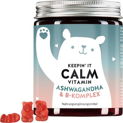 Bears With Benefits Nahrungsergänzungsmittel Vitamin-Gummibärchen Ashwagandha & B-KomplexKeepin’ It Calm Vitamin 60 Gumm