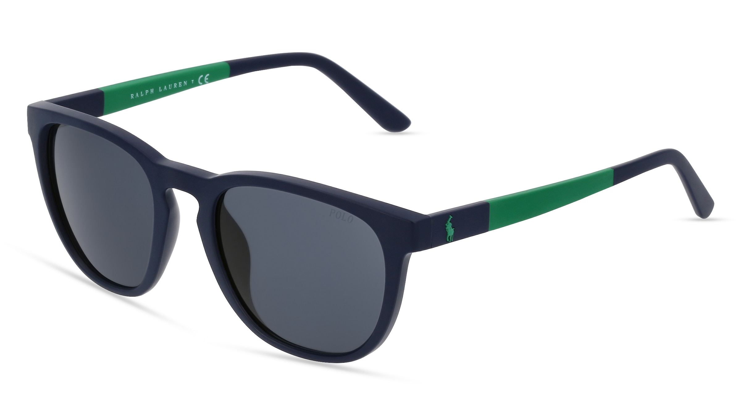 Polo by Ralph Lauren PH4182U Herren-Sonnenbrille Vollrand Panto Kunststoff-Gestell, Blau