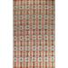 Geometric Gabbeh Kashkoli Large Area Rug Hand-knotted Wool Carpet - 10'4" x 14'0"