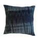 Jiti Indoor Modern Casual Hand dyed Tie-dye Shibori Pattern Linen Decorative Square Throw Pillows 18 x 18