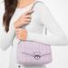 Michael Kors Bags | Michael Michael Kors Soho Large Leather Shoulder Bag Msrp $458 Fantastic Reviews | Color: Purple/Silver | Size: Os