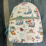 Disney Bags | Loungefly Disney 50th Anniversary Mini Backpack. | Color: White | Size: Os