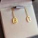 Gucci Jewelry | Gucci Dangle 18k Gold Earrings | Color: Gold | Size: Os