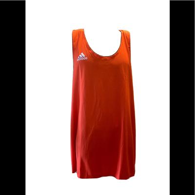 Adidas Shirts | Men’s Adidas Orange Volleyball Beach Tank Size 2xl Mwot | Color: Orange/Tan | Size: Xxl