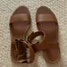 Madewell Shoes | Brown Leather Madewell Sandals Size 7.5 Never Worn | Color: Brown | Size: 7.5