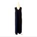 Anthropologie Dresses | Anthropologie 9-H15 Stcl High Slit Sleeveless Tunic Dress Navy M | Color: Black/Blue | Size: M