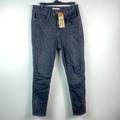 Levi's Jeans | Levi's 721 Women Juniors 31 Black High Rise Studded Skinny Leg Jean Retag Ba71 | Color: Black | Size: 31