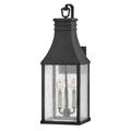 Hinkley Lighting Beacon Hill 26 Inch Tall 3 Light Outdoor Wall Light - 17465MB