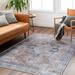 Diogo 9'2" x 12' Traditional Natural Gray/Ink/Gray/Multi Brown/Nutmeg/Medium Brown/Ink Blue/Tan/Medium Gray/White/Light Gray/Charcoal/Pale Blue/Denim/Dark Brown/Teal Washable Area Rug - Hauteloom