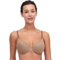 Chantelle Damen Basic Invisible Smooth Custom Fit BH, haselnussbraun, 80D