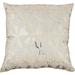 Violet Linen Sparkling Embroidered Sequins Pattern Decorative Cushion Cover