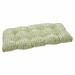 Pillow Perfect Outdoor | Indoor Alauda Grasshopper Loveseat Cushion 44 X 19 X 5