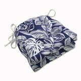Delray Navy Large Chairpad (Set Of 2) - 17.5 X 16.5 X 4