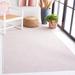 Pink 90 x 61 x 0.24 in Area Rug - Martha Stewart Rugs Handmade Tufted Wool Area Rug in Beige Polypropylene | 90 H x 61 W x 0.24 D in | Wayfair