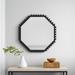 Joss & Main Waltham Modern & Contemporary Accent Mirror in Black | 32.7 H x 32.7 W x 1.6 D in | Wayfair EBF076470AFA4BA7A0C327CB9EC168C7