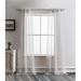 Latitude Run® Lace Semi-Sheer Curtain Panels Polyester in Gray | 76 W in | Wayfair D4898334DB054948B09772D38031CBF4