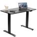 VIVO Electric 44"x 24" Sit Stand Desk, Height Adjustable Workstation (E144B series) Wood/Metal in Brown | 28.9 H x 44 W x 23.6 D in | Wayfair