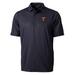 Men's Cutter & Buck Black Tennessee Volunteers Pike Double Dot Print Stretch Polo