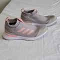 Adidas Shoes | Adidas Rapidarun Slip On Athletic Shoes Women's Size 5 Grey And Pink | Color: Gray/Pink | Size: 5