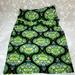 Lularoe Skirts | Lularoe,Stretch Midi Skirt,Stretch Green, Art Deco,Women's Size Xs | Color: Black/Green | Size: Xs