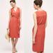 Anthropologie Dresses | Hd In Paris Eventide Tunic Belted Dress Orange 2 | Color: Orange | Size: 2