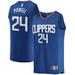 Men's Fanatics Branded Norman Powell Royal LA Clippers Fast Break Replica Jersey - Icon Edition