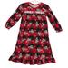 Disney Pajamas | Disney Minnie Mouse Girls Long Sleeve Nightgown Pajamas Size 2t | Color: Red/White | Size: 2tg