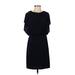 Jessica Simpson Casual Dress - Mini: Blue Solid Dresses - Used - Size 4