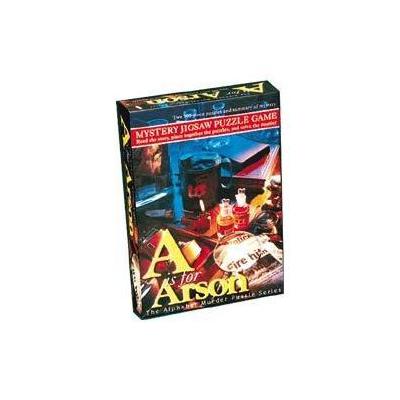 TDC Games A is for Arson Mystery Jigsaw Puzzle: 1000 Pcs