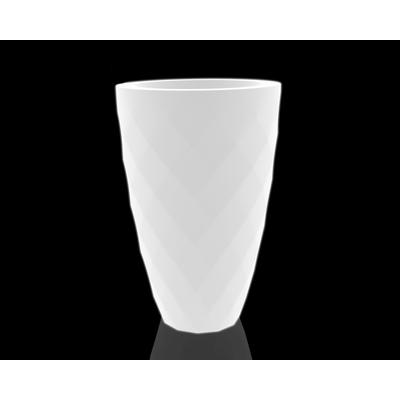 Vondom »VASO« Planter Outdoor Pflanzengefäß - LED - Beleuchtung 65x100 cm / RGB LED DMX Batterie