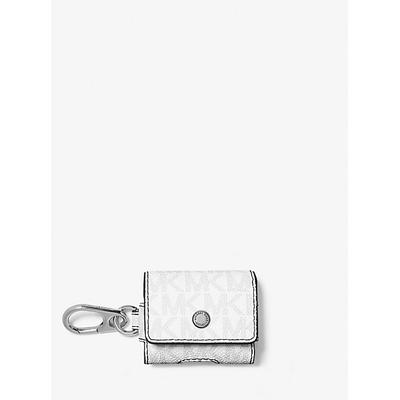 Michael Kors Logo Clip Case For Apple AirPods® White One Size
