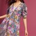 Anthropologie Dresses | Anthropologie Akemi + Kin Floral Sheer Midi Floral Duster/Dress In Size S | Color: Green/Purple | Size: S