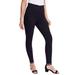 Plus Size Women's Ponte Knit Leggings by Jessica London in Black (Size M)