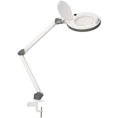 Led Lupenleuchte 851X, Lupen-Ø 150 mm, 5 Dioptrien, grau - Lumeno