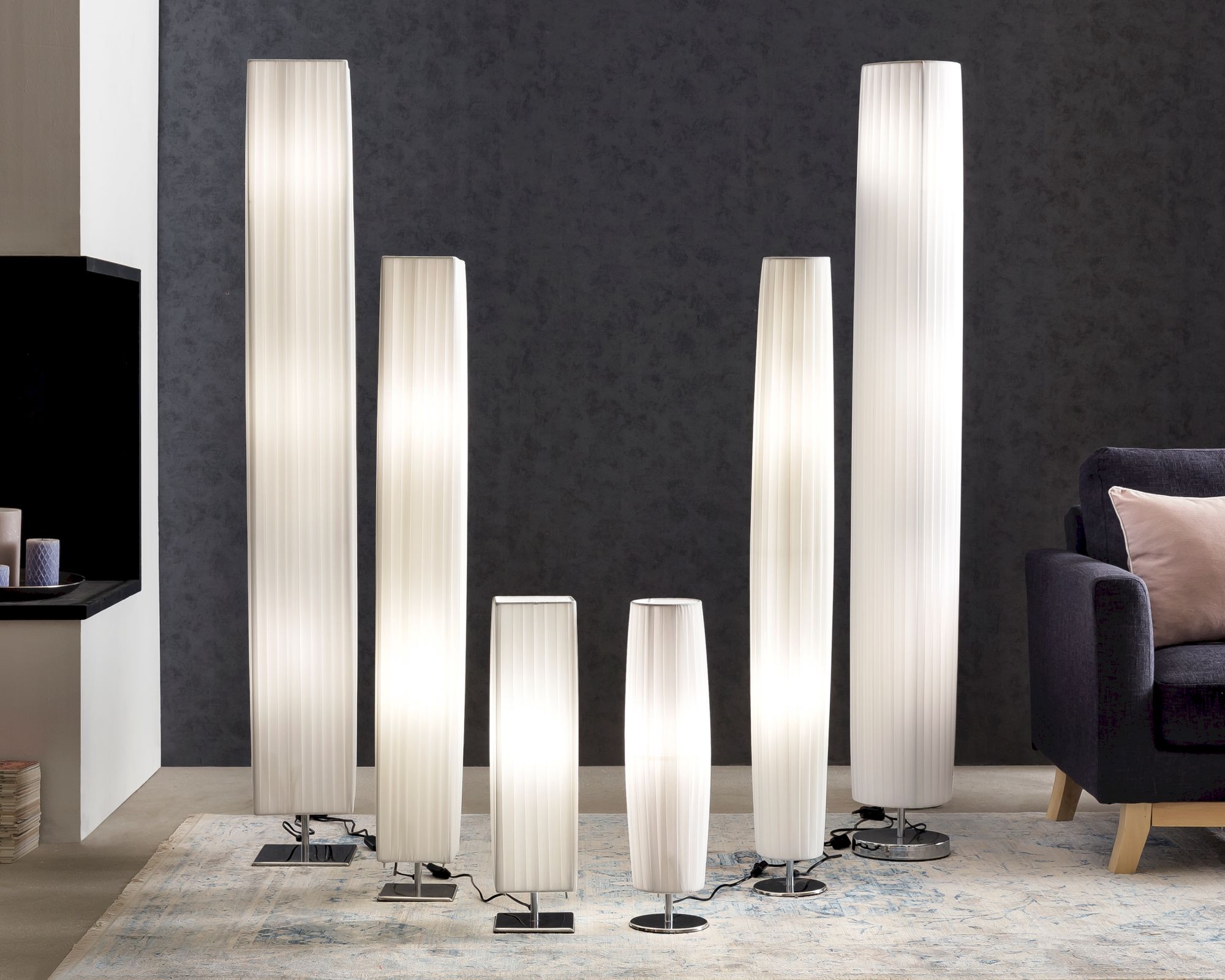 SalesFever »Parto« Stehleuchte 120 cm / rund Image