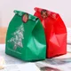 Sacs cadeaux pour arbre de noël avec flocons de neige sac d'emballage de pâtisserie joyeux noël